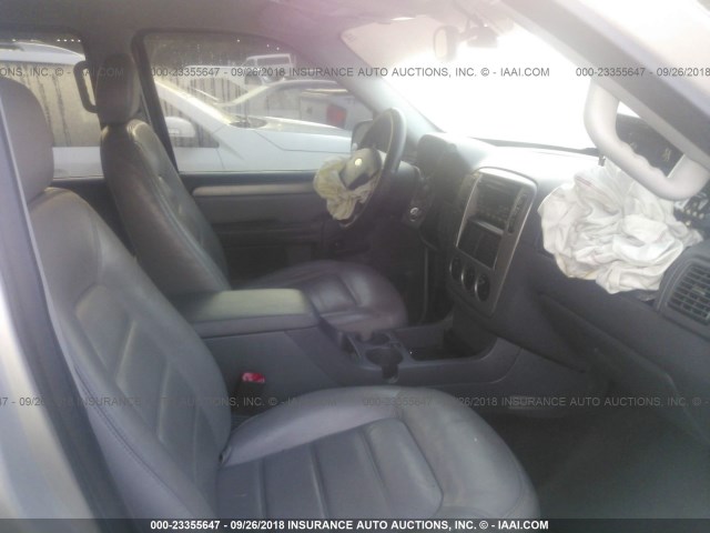 1FMZU73E45ZA13103 - 2005 FORD EXPLORER XLT/XLT SPORT/NBX 银色 照片 5