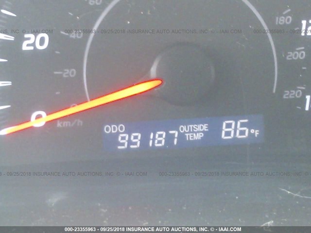 4T1BF3EK3AU052103 - 2010 TOYOTA CAMRY SE/LE/XLE BLACK photo 7