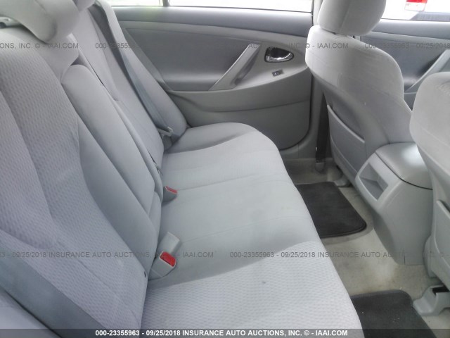 4T1BF3EK3AU052103 - 2010 TOYOTA CAMRY SE/LE/XLE BLACK photo 8