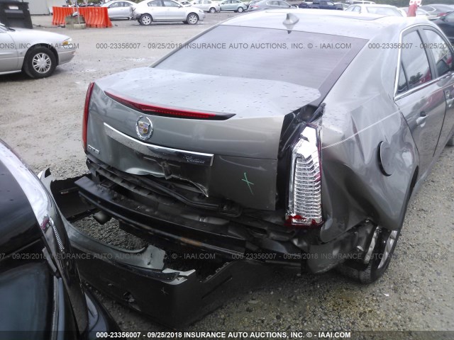 1G6DE5EY7B0135934 - 2011 CADILLAC CTS LUXURY COLLECTION GRAY photo 6