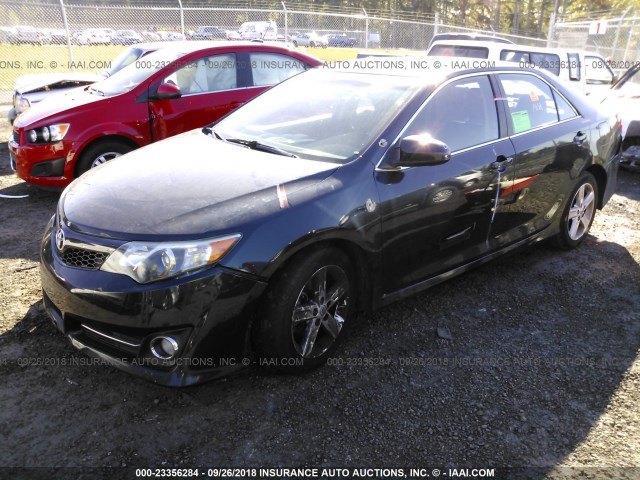 4T1BF1FK5EU331948 - 2014 TOYOTA CAMRY L/SE/LE/XLE 黑色 照片 2