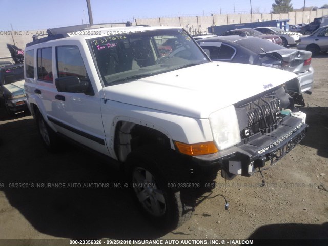 1J8HG48NX6C228738 - 2006 JEEP COMMANDER Ağ foto 1
