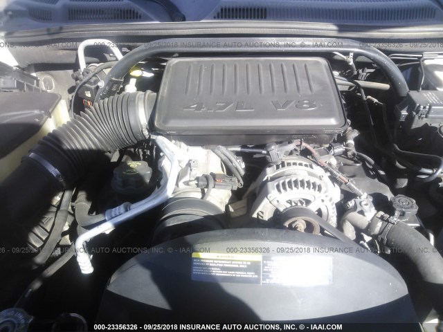 1J8HG48NX6C228738 - 2006 JEEP COMMANDER Ağ foto 10