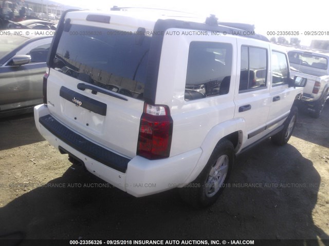 1J8HG48NX6C228738 - 2006 JEEP COMMANDER Ağ foto 4