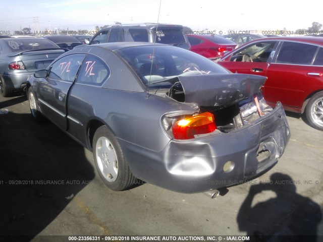 4C3AG42HX2E121170 - 2002 CHRYSLER SEBRING LX GRAY photo 3