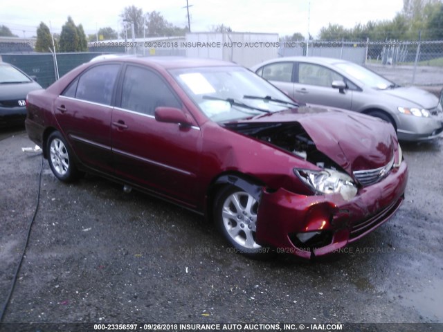 4T1BF32K85U095183 - 2005 TOYOTA CAMRY LE/XLE/SE Qırmızı foto 1