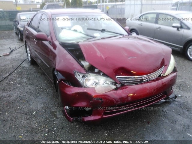 4T1BF32K85U095183 - 2005 TOYOTA CAMRY LE/XLE/SE Qırmızı foto 6