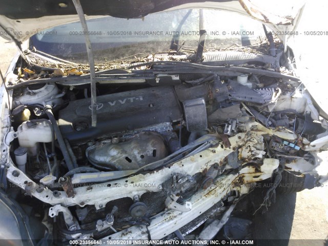 JTKDE167780221130 - 2008 TOYOTA SCION TC 白色 照片 10