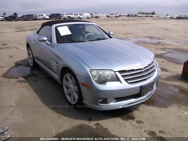 1C3AN65L15X040747 - 2005 CHRYSLER CROSSFIRE LIMITED BLUE photo 1