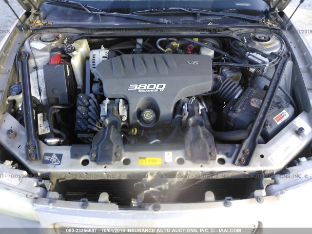 2G4WB55K7Y1341287 - 2000 BUICK REGAL LS TAN photo 10