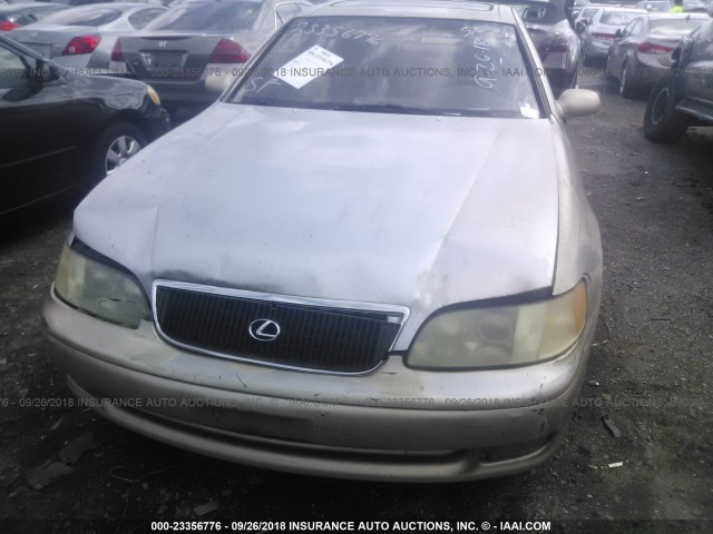 JT8JS47E7S0104946 - 1995 LEXUS GS 300 GOLD photo 6