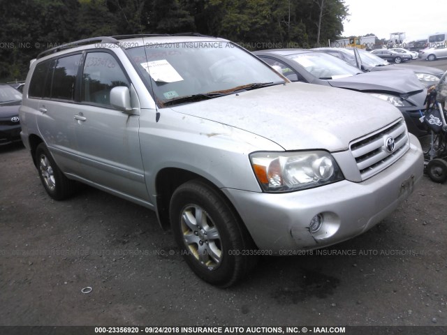 JTEEP21AX70201477 - 2007 TOYOTA HIGHLANDER SPORT/LIMITED SILVER photo 1