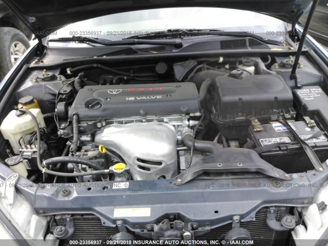 4T1BE32K14U893736 - 2004 TOYOTA CAMRY LE/XLE/SE Mavi foto 10