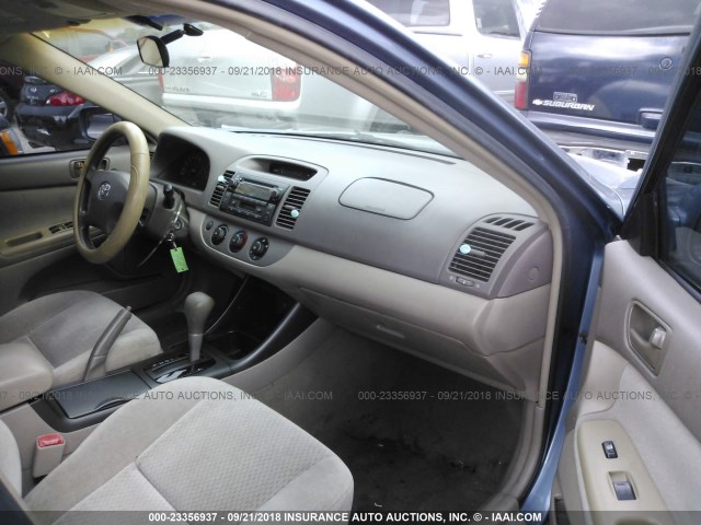 4T1BE32K14U893736 - 2004 TOYOTA CAMRY LE/XLE/SE Mavi foto 5