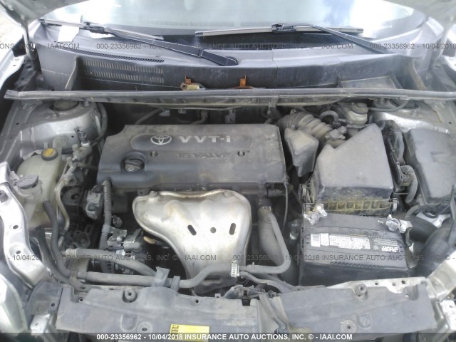 JTLKE50E491073158 - 2009 TOYOTA SCION XB Күміс фото 10