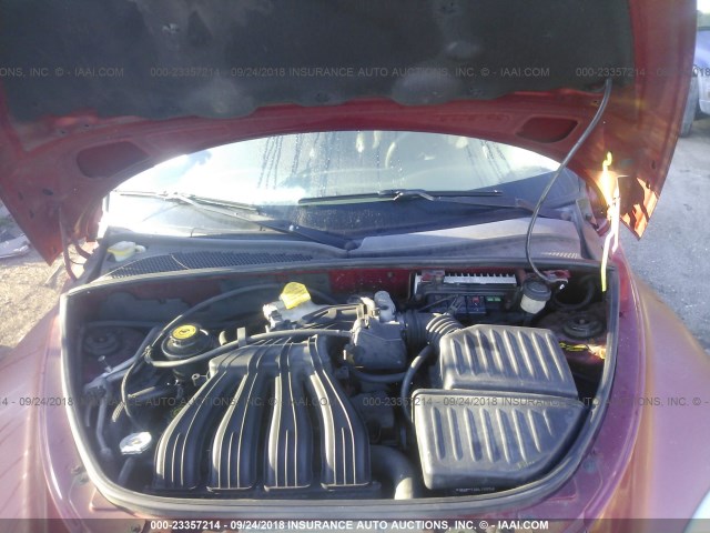 3C4FY48BX3T626422 - 2003 CHRYSLER PT CRUISER CLASSIC 红色 照片 10