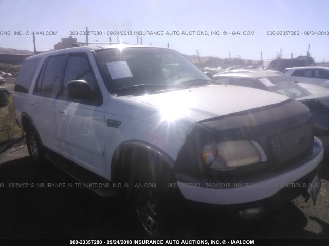 1FMPU16L1YLB16792 - 2000 FORD EXPEDITION XLT WHITE photo 1