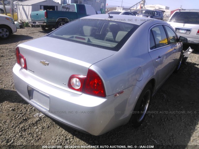 1G1ZH57B89F147691 - 2009 CHEVROLET MALIBU 1LT 银色 照片 4