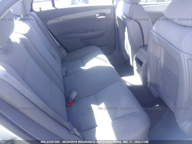 1G1ZH57B89F147691 - 2009 CHEVROLET MALIBU 1LT 银色 照片 8