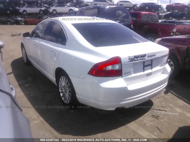 YV1AS982571021658 - 2007 VOLVO S80 3.2 WHITE photo 3