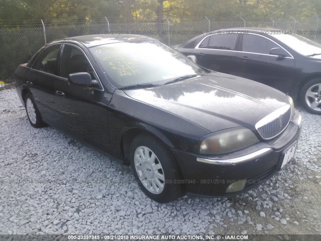 1LNHM86S84Y610701 - 2004 LINCOLN LS BLACK photo 1