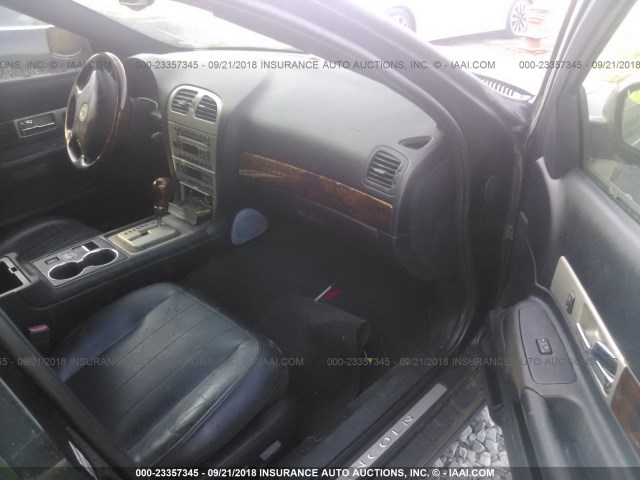 1LNHM86S84Y610701 - 2004 LINCOLN LS BLACK photo 5