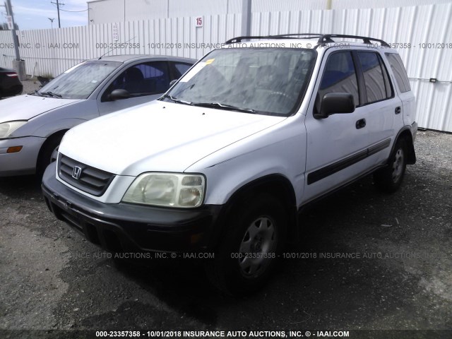 JHLRD28401S012463 - 2001 HONDA CR-V LX WHITE photo 2