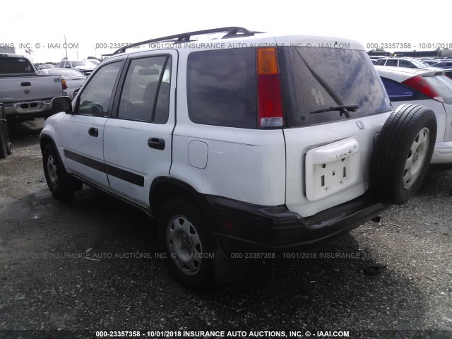 JHLRD28401S012463 - 2001 HONDA CR-V LX WHITE photo 3