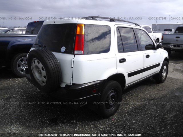 JHLRD28401S012463 - 2001 HONDA CR-V LX WHITE photo 4