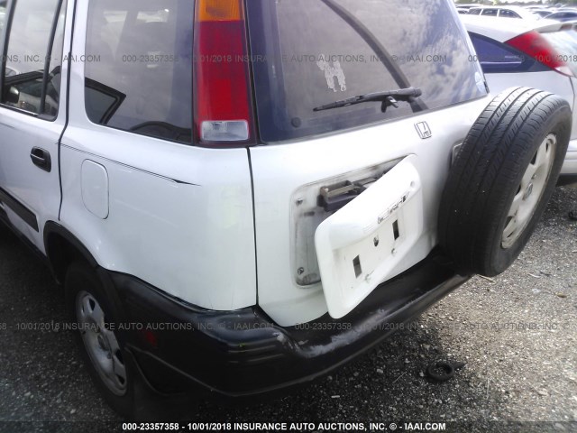 JHLRD28401S012463 - 2001 HONDA CR-V LX WHITE photo 6