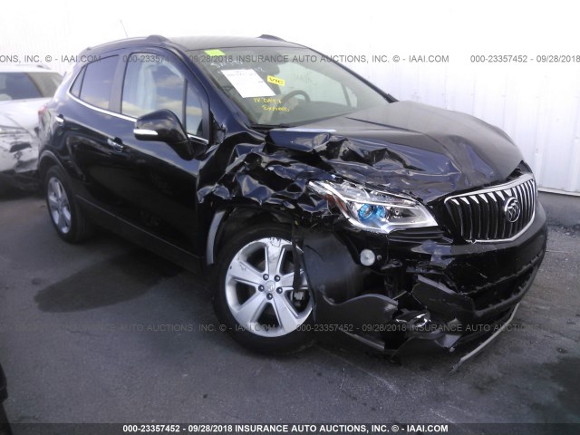 KL4CJBSBXFB185332 - 2015 BUICK ENCORE CONVENIENCE 黑色 照片 1