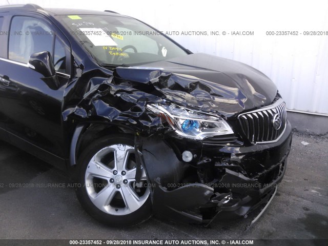 KL4CJBSBXFB185332 - 2015 BUICK ENCORE CONVENIENCE 黑色 照片 6