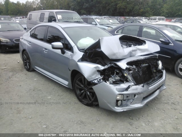 JF1VA1E67H9815881 - 2017 SUBARU WRX PREMIUM GRAY photo 1