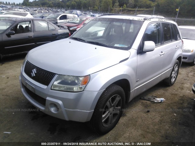 JS3TD947274204574 - 2007 SUZUKI GRAND VITARA LUXURY SILVER photo 2