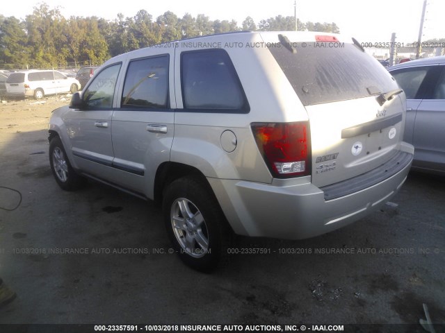 1J8GR48K67C688217 - 2007 JEEP GRAND CHEROKEE LAREDO/COLUMBIA/FREEDOM 银色 照片 3