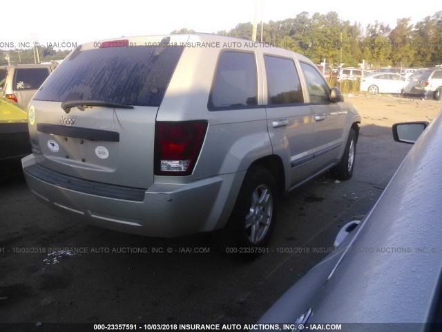 1J8GR48K67C688217 - 2007 JEEP GRAND CHEROKEE LAREDO/COLUMBIA/FREEDOM 银色 照片 4