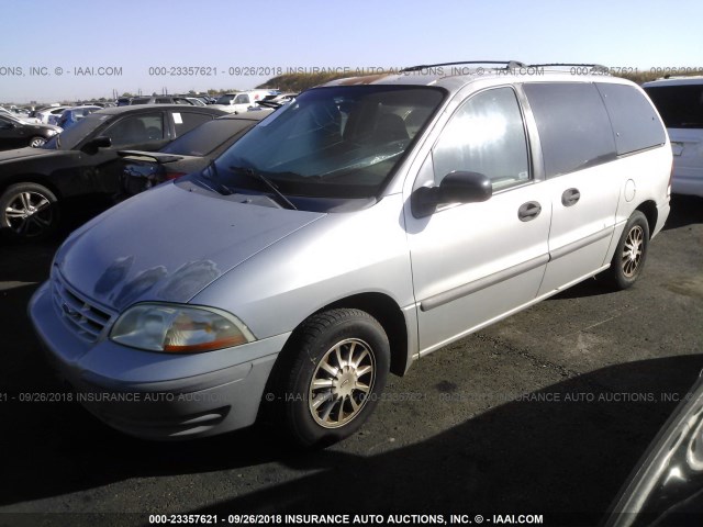 2FMDA5146XBA39080 - 1999 FORD WINDSTAR LX SILVER photo 2