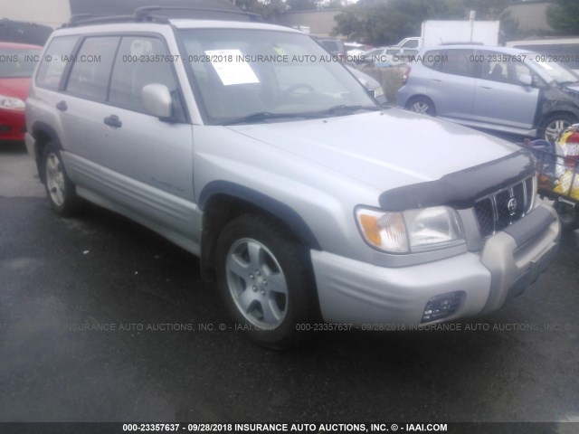 JF1SF65641G732623 - 2001 SUBARU FORESTER S GOLD photo 1