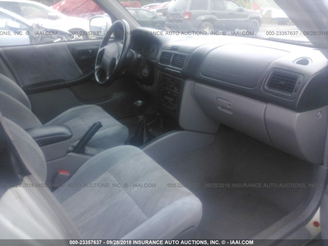 JF1SF65641G732623 - 2001 SUBARU FORESTER S GOLD photo 5