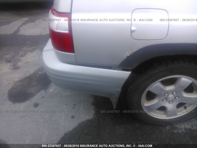 JF1SF65641G732623 - 2001 SUBARU FORESTER S GOLD photo 6