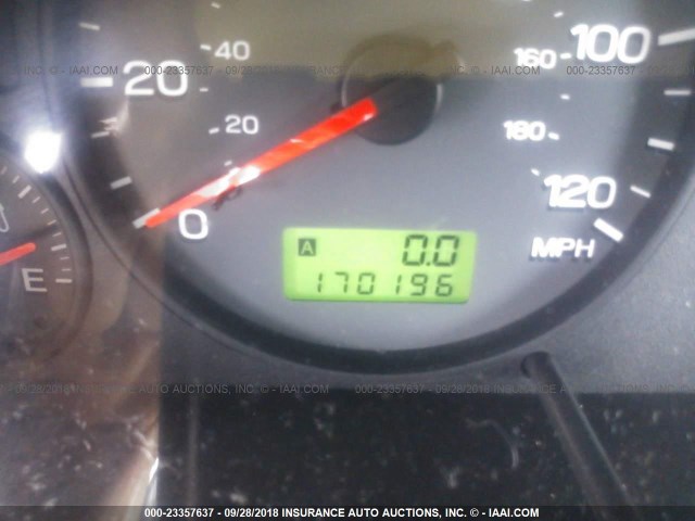 JF1SF65641G732623 - 2001 SUBARU FORESTER S GOLD photo 7