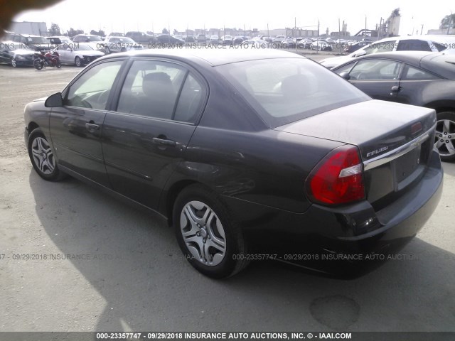 1G1ZS53816F276363 - 2006 CHEVROLET MALIBU LS Qara foto 3