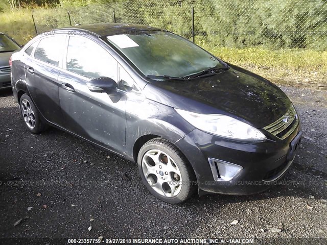 3FADP4CJ3BM103492 - 2011 FORD FIESTA SEL BLACK photo 1