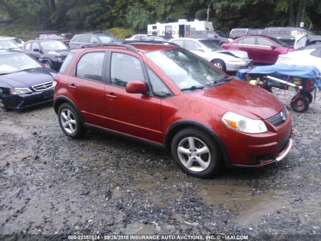 JS2YB413385103379 - 2008 SUZUKI SX4 CONVENIENCE RED photo 1