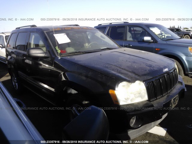 1J4GR48K76C301772 - 2006 JEEP GRAND CHEROKEE LAREDO/COLUMBIA/FREEDOM 黑色 照片 1