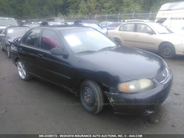 3N1AB51D12L715455 - 2002 NISSAN SENTRA SE-R SPEC V BLACK photo 1