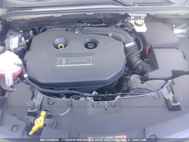 5LMCJ2C93HUL70985 - 2017 LINCOLN MKC SELECT GRAY photo 10