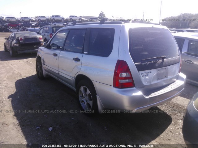 JF1SG65633H706508 - 2003 SUBARU FORESTER 2.5XS Күміс фото 3