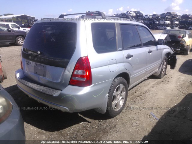 JF1SG65633H706508 - 2003 SUBARU FORESTER 2.5XS Күміс фото 4
