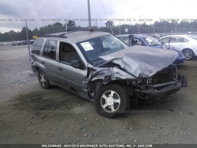 1GNDS13S462231213 - 2006 CHEVROLET TRAILBLAZER LS/LT GRAY photo 1